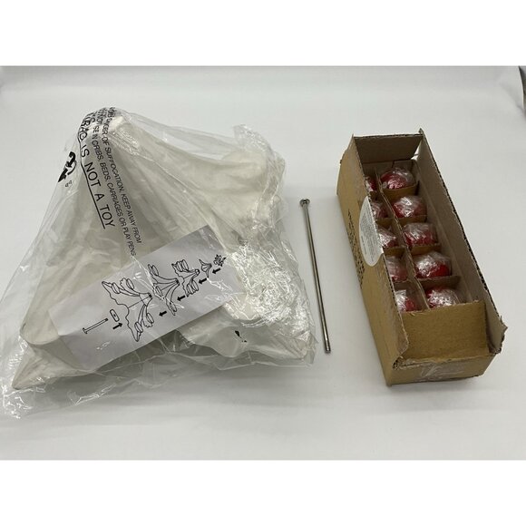 Vintage Silver Plated Godinger Christmas Tree Candle Holder NEW In Original Box - Picture 3 of 13